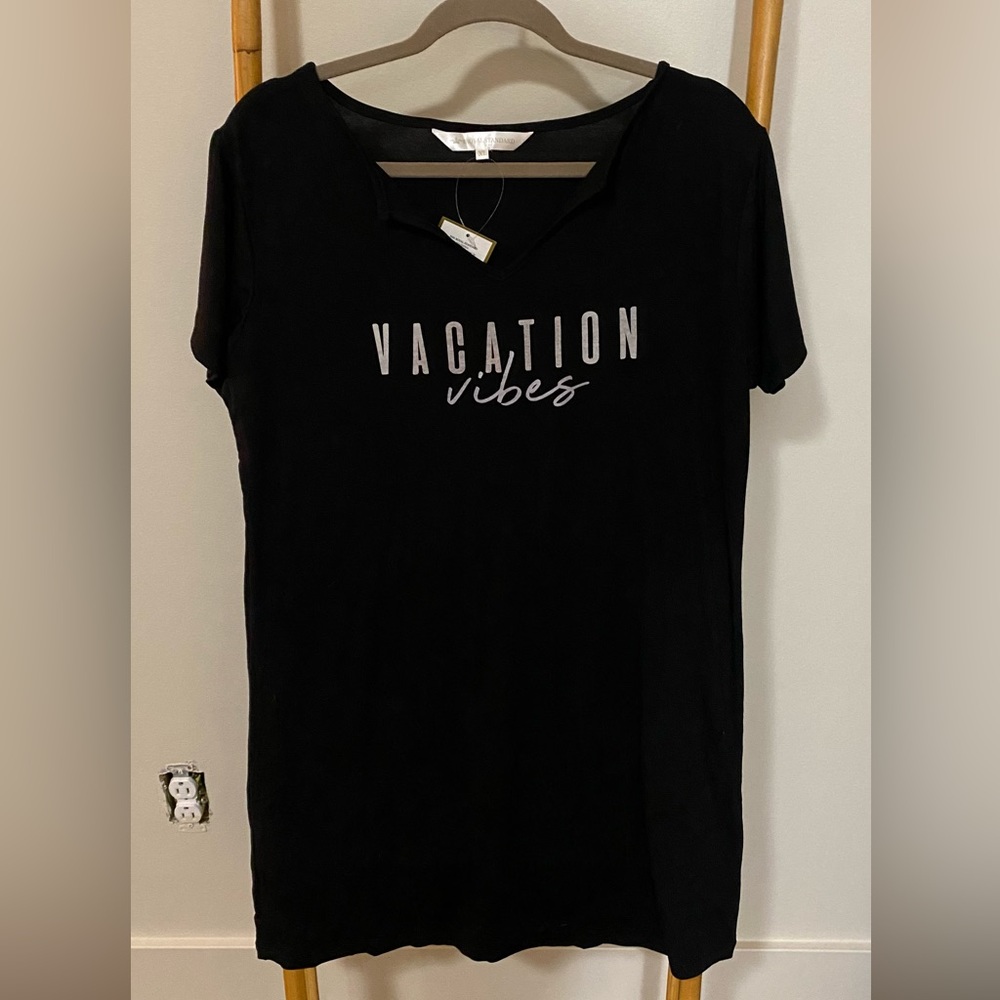 Vacation Vibes Cover Up/T-shirt Dress